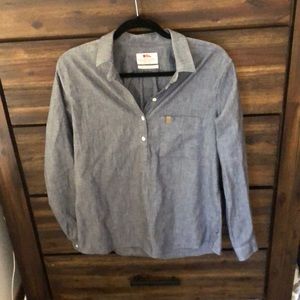 Fjallraven Chambray Pullover - Size S